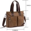 Women Satchel Shoulder Handbags with Multiple Pockets