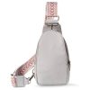 PU Leather Small Crossbody Sling Backpack Multipurpose