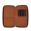 Genuine leather stationery box pencil case wallet