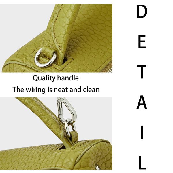 Genuine Leather zipper cross-body women's bag handbag