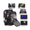 Business Computer Nylon Backpack With Earphone Port