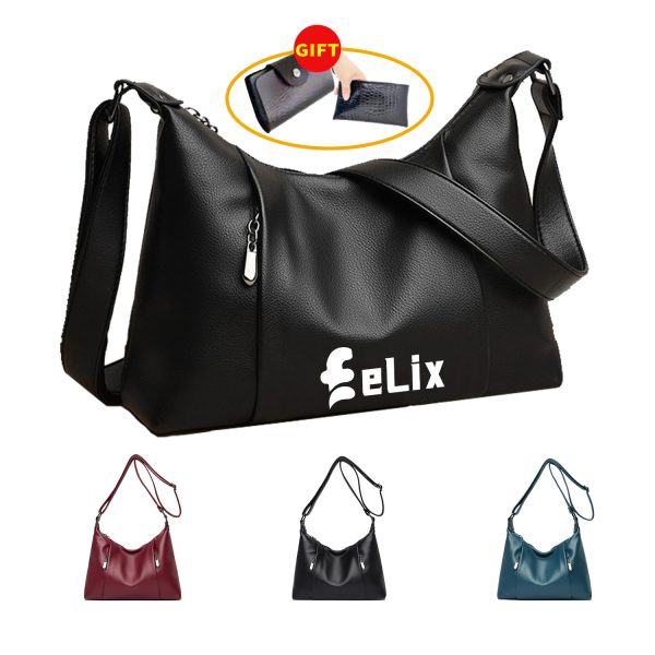 Minimalist Soft Leather Women'S Handbag