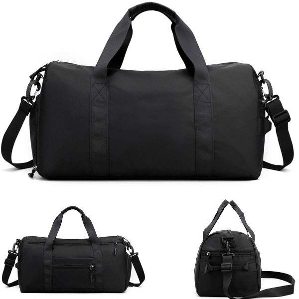 Oxford cloth travel crossbody duffel bag