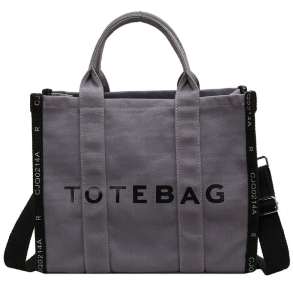 Canvas Crossbody Bag Trendy Printed Tote