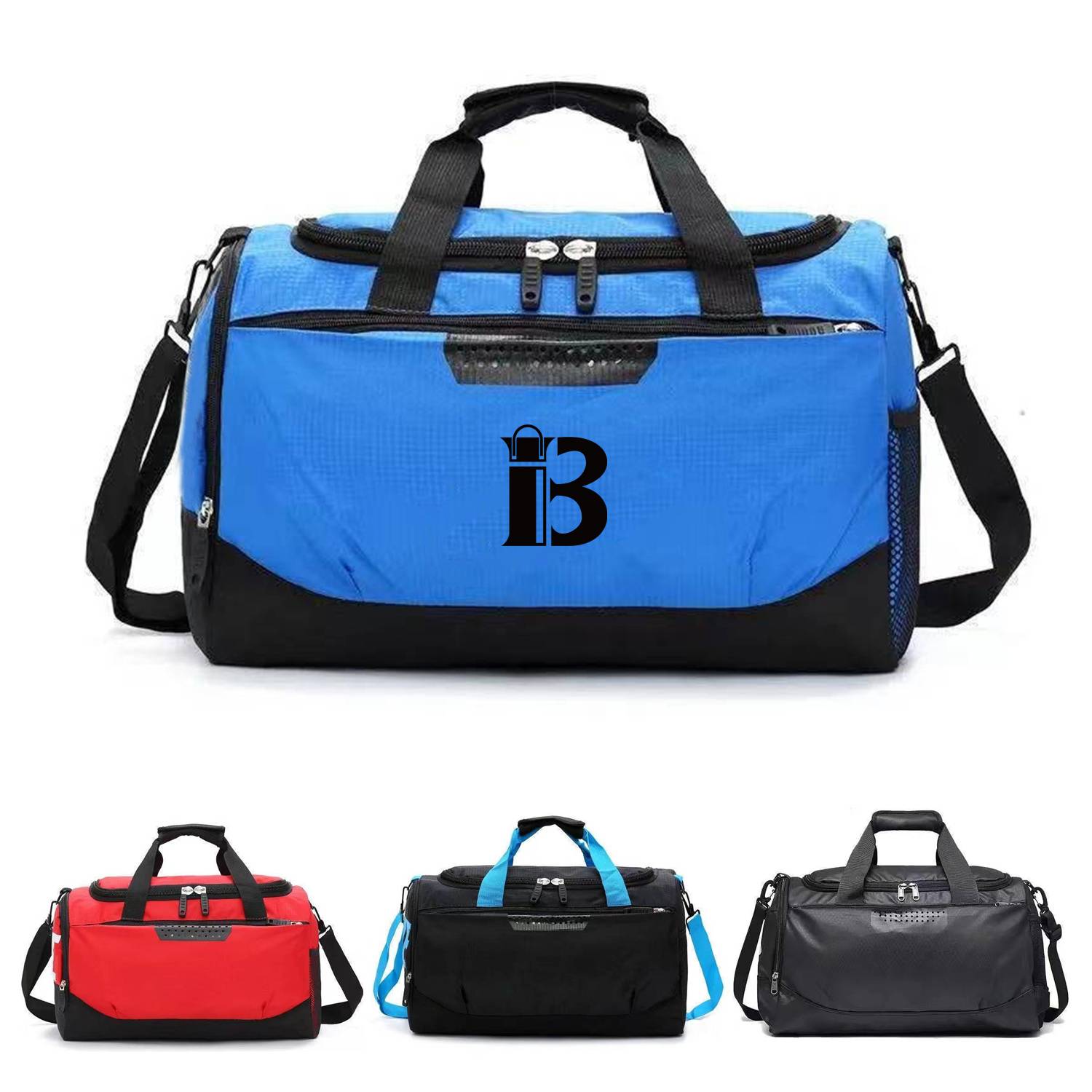 Sports Gym w/ Shoes Compartment Travel Duffel Bag