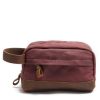 Canvas Travel Water-resistant Toilet Bag
