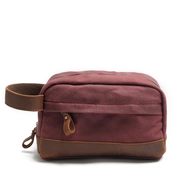 Canvas Travel Water-resistant Toilet Bag
