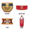 Wood Handmade bamboo and rattan handbag