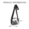 PVC Transparent Crossbody Bag
