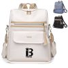 Women's Oxford Cloth Dual-use Casual Backpack