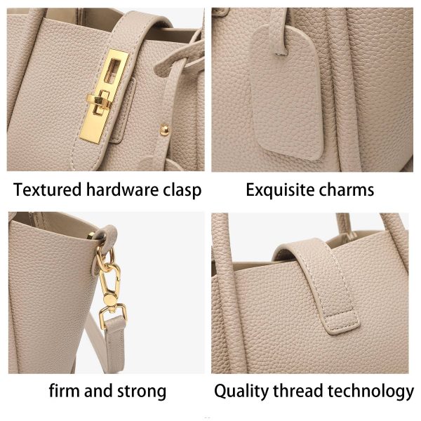 Genuine Leather Stylish cross-body bucket bag
