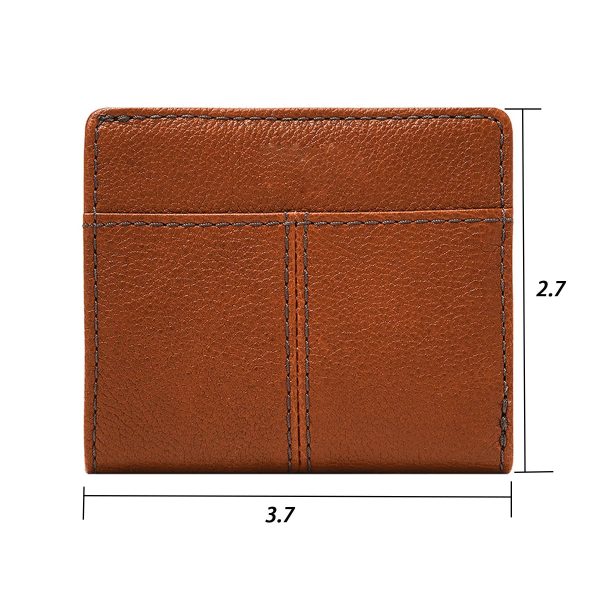 PU ultra-thin convenient short wallet