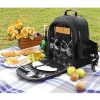 Oxford 4 Person Insulated Cooler Wine Pouch Picnic Lunch bag