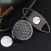 PU Leather Portable Golf Ball Pouch Storage Bag