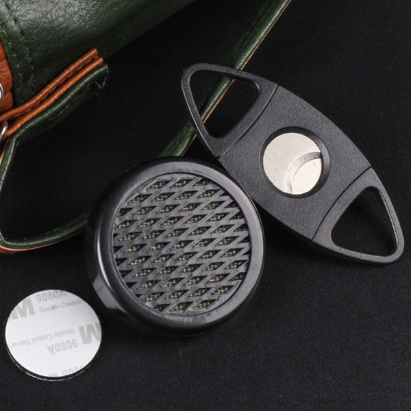 PU Leather Portable Golf Ball Pouch Storage Bag