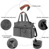 Polyester Large Capacity Diaper Tote Mommy Cross-body Bag