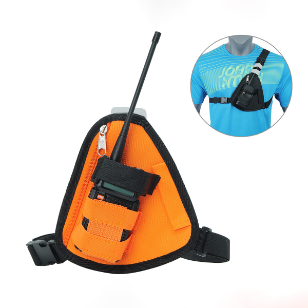 Walkie-Talkie Multi-Functional Triangular Chest Bag