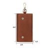 Genuine leather keychain wallet
