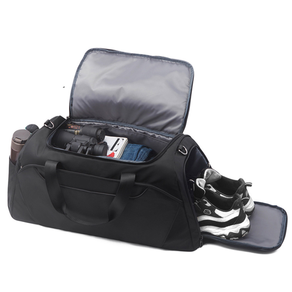 Gym Duffel Bag with Shoes Compartment and Wet Pocket