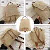 Jute Stylish woven beach backpack