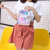PVC jelly satchel backpack