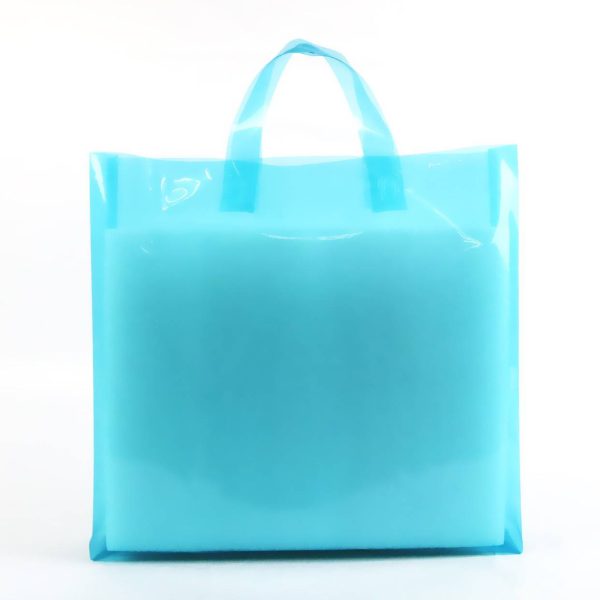 PVC super transparent handbag shopping bag