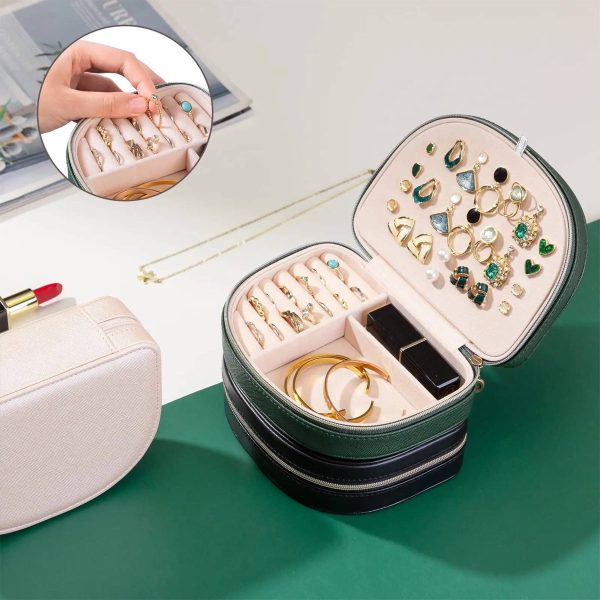 PU Leather Travel Jewellery Box for Women