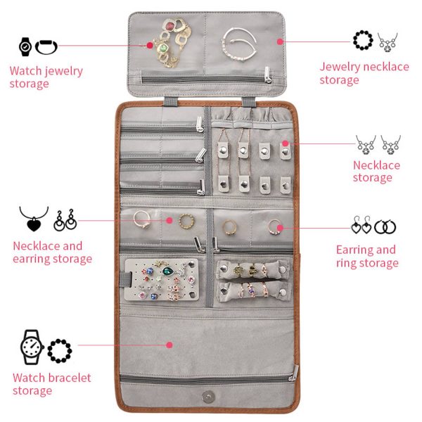 Foldable Jewelry Storage Bag
