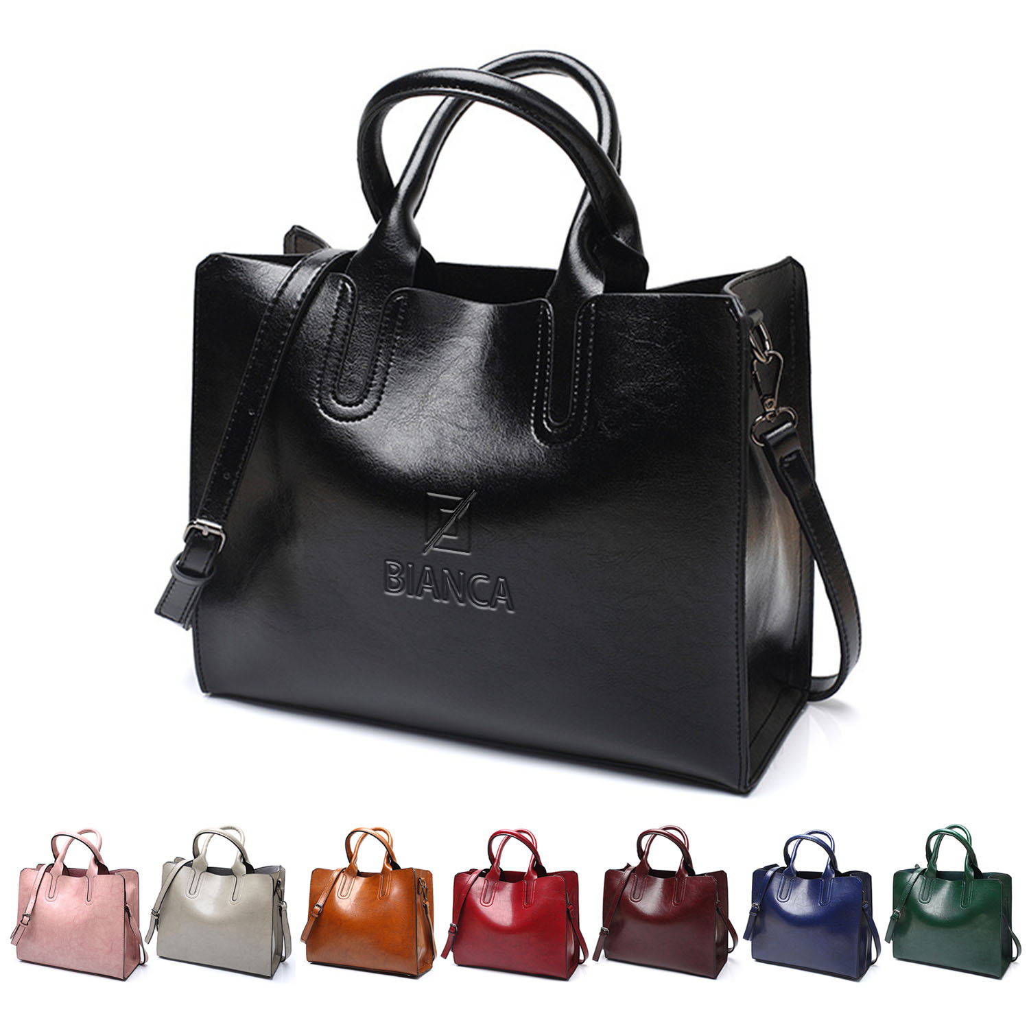 Women'S Large Capacity Retro Mature Handbag Crossbody Bag