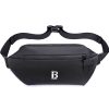 Nylon Waterproof Cross Body Bag Fanny Pack