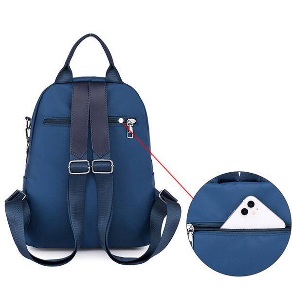 Oxford Cloth Women Fashion Travel Bag Backpack