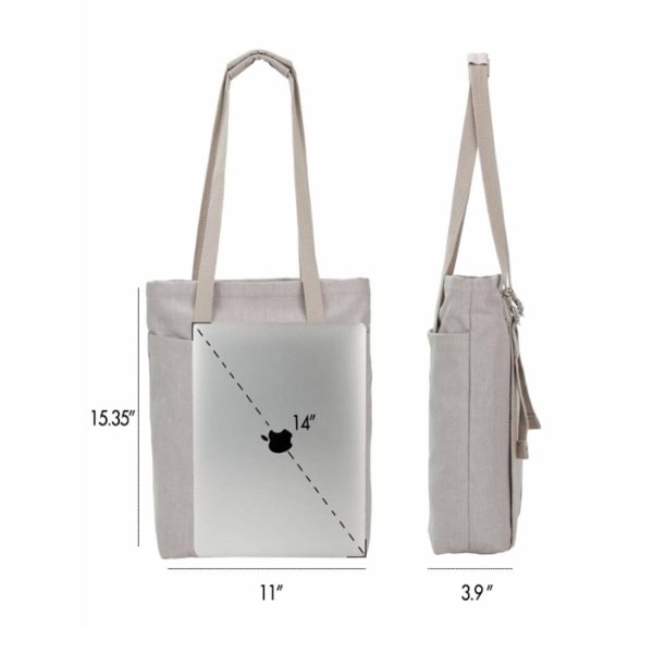 Tote Bag Backpack 2 in 1 Waterproof Holds14" Laptop