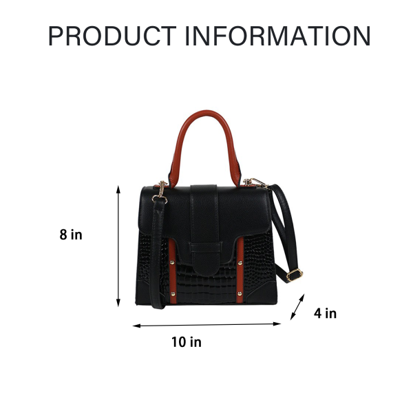 Pu Leather Hand-Held Messenger Bag