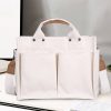 Canvas Multi-pocket Instagram Casual Crossbody Bag