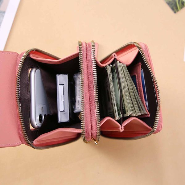 Crossbody touchscreen phone bag