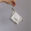 Mini Canvas Zippered Portable Storage Bag