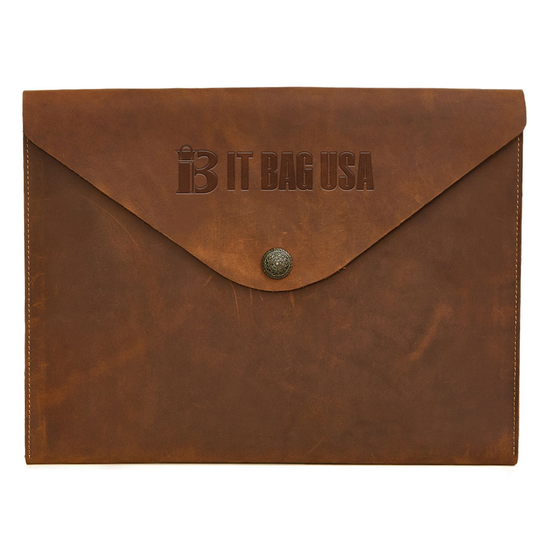 Genuine Leather Tablet Sleeve Bag Carrying Case