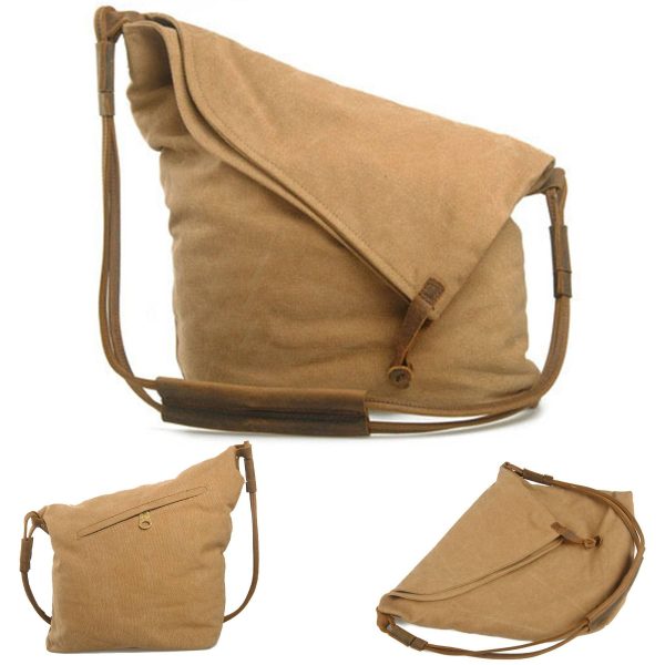 Canvas Foldable cross-body bag