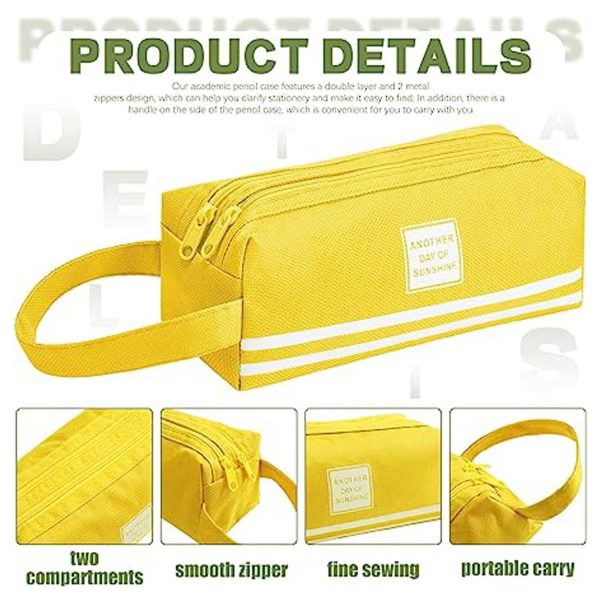 Double-Layer Pencil Case