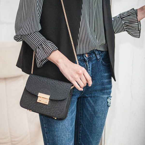 Mini Pu Leather crossbody bag