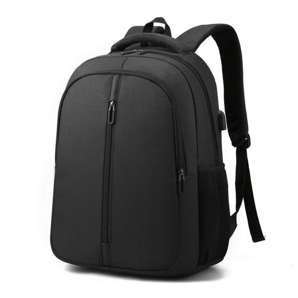 Nylon Laptop Backpack Bag With Charging Port