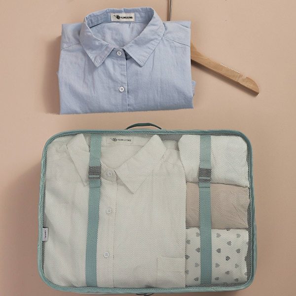 Packing Cubes - 9 PCS Travel Luggage Organizers Bag Set