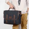 Cavas Vintage Men Briefcases Laptop Messenger Bag