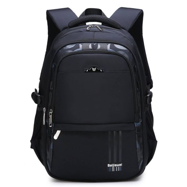 Nylon Schoolbag Students Backpack