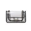 PVC Clear Purse Handbag with Chain