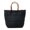 Diamond-Shaped Casual Large-Capacity Down Tote Bag