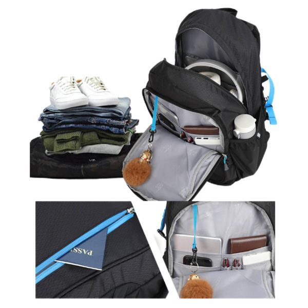 Portable Polyester Backpack