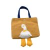 Simple Canvas Cute Duck Tote Bag