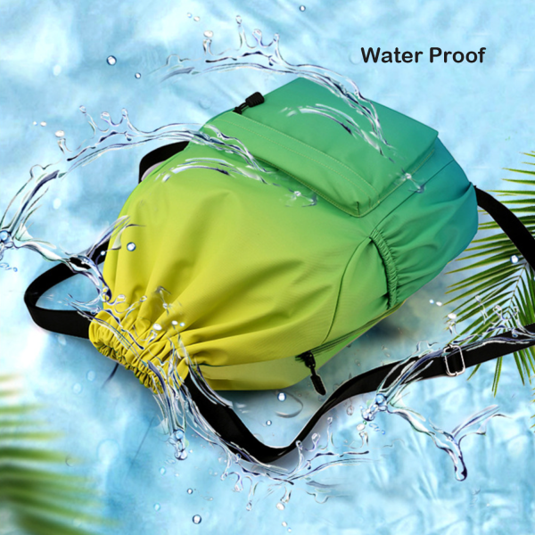 Super Lightweight Water-Resist Sports Beach Drawstring Bag
