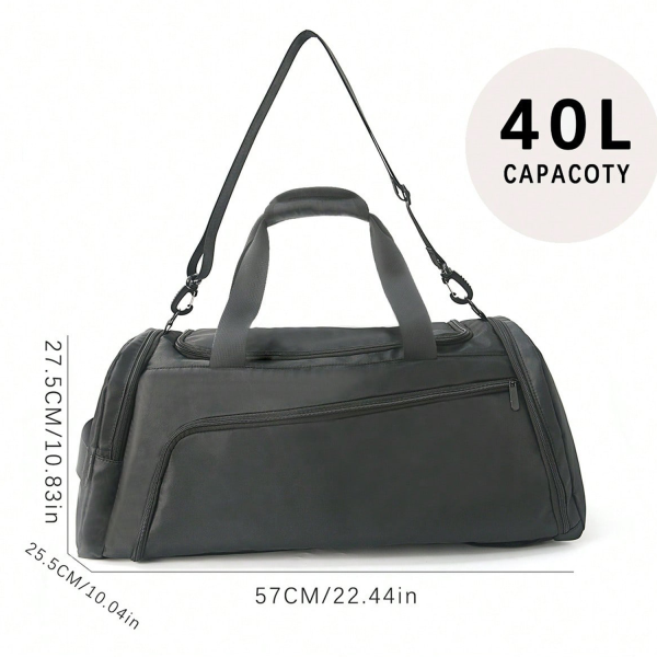 Polyester Portable Sports Travel Duffel Bag
